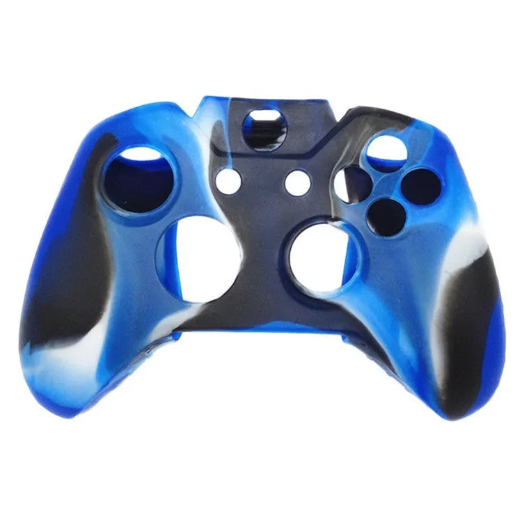Transparent silicone protective case for an Xbox One controller in assorted colours.