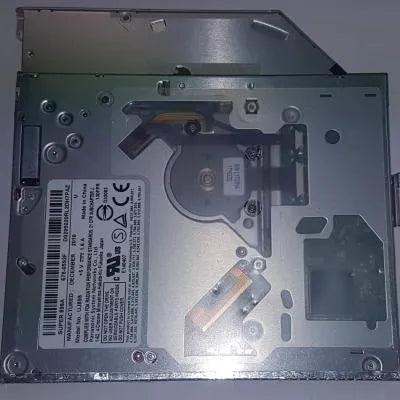 Silver MacBook Pro 13 optical disc drive replacement module with SATA connector