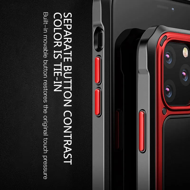 Transparent silicone phone case for iPhone 11 showing six colour options