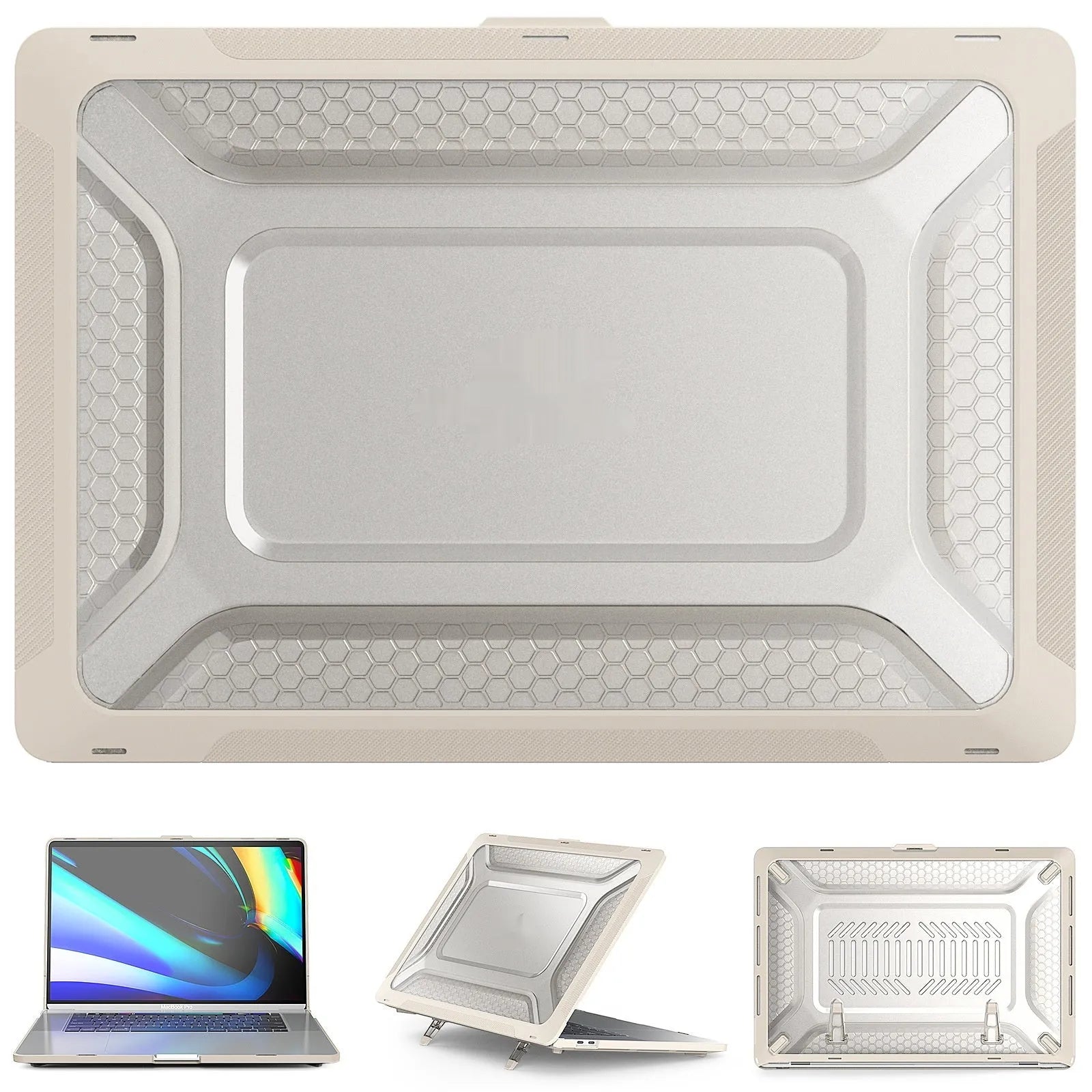 Apple MacBook protective shell case in four colours including cool black and sapphire blue