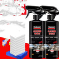Wash-free fabric roof foam decontamination cleaner bottle with towel and sponge wipes for car interior cleaning