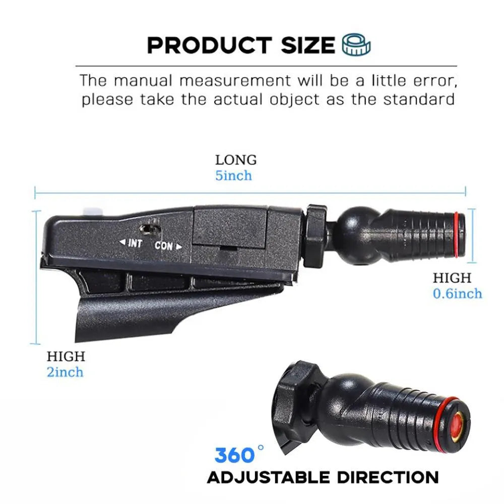 Black golf push rod laser aiming sight accessory for putting alignment practice