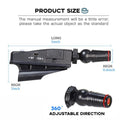 Black golf push rod laser aiming sight accessory for putting alignment practice