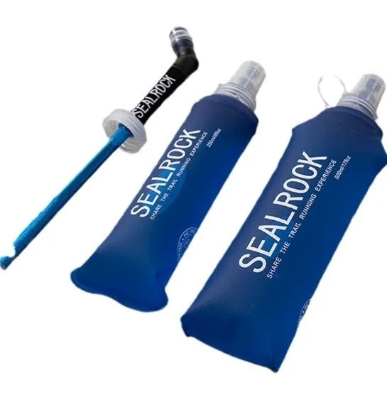 Plastic portable drinking straw for mountain climbing and biking activities