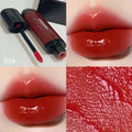 Black Shiny Makeup Mirror Lip Lacquer in six colour options with glossy finish