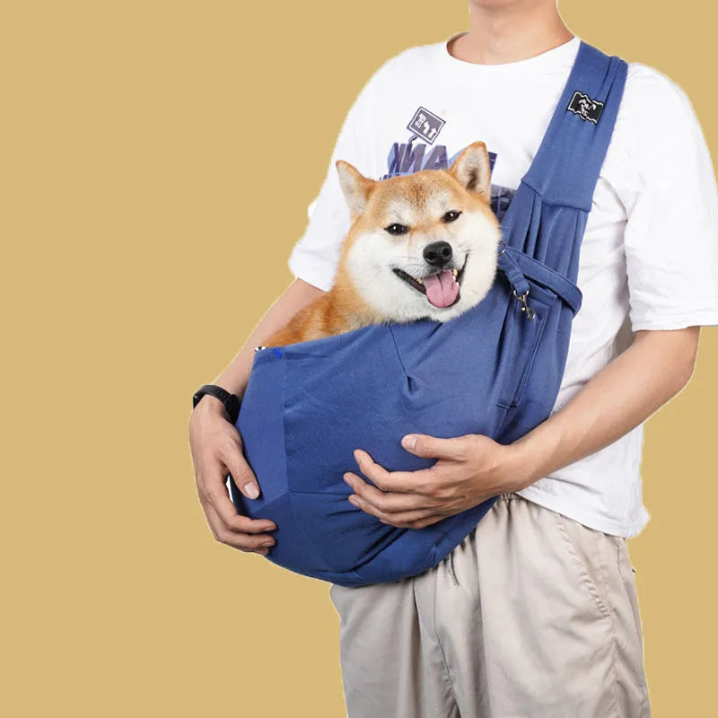 Breathable large capacity folding cat messenger backpack in multiple colours