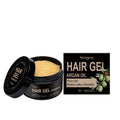 100ml bottle of Moroccan Nut Oil Setting Gel with hyaluronic acid and vitamin E for hair styling