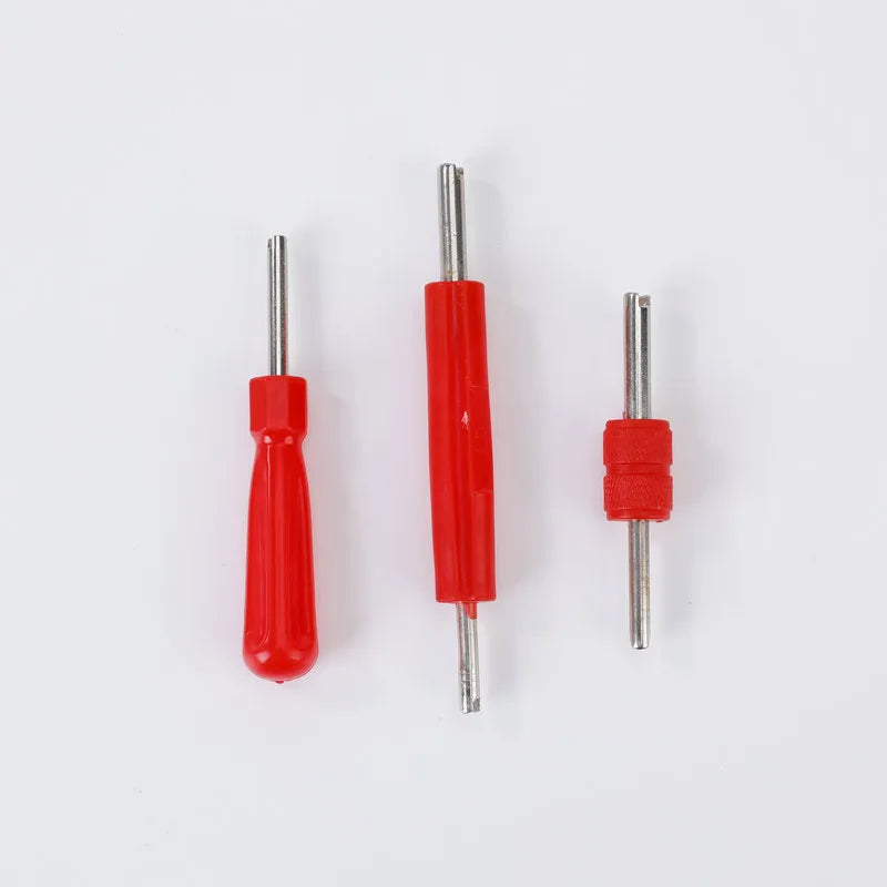 Aluminium alloy single-head valve wrench tool in three colour style options
