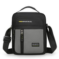 Men's casual outdoor one shoulder messenger bag in nylon with crossbody strap