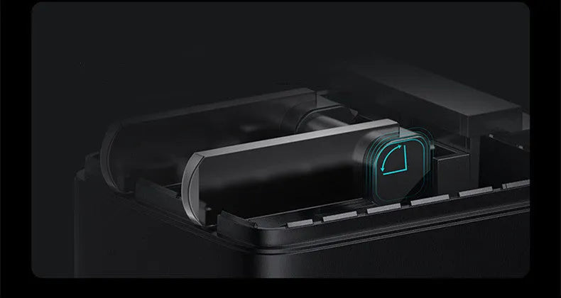 White multi-port car charger with USB and Type-C interfaces for vehicle charging