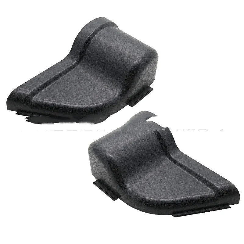 Black ABS door storage box for Jeep Wrangler JK and JL models mounted on interior door panel