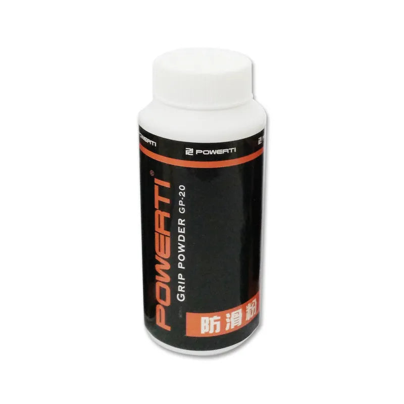 White container of magnesium carbonate sports anti-slip powder for badminton tennis weightlifting grip