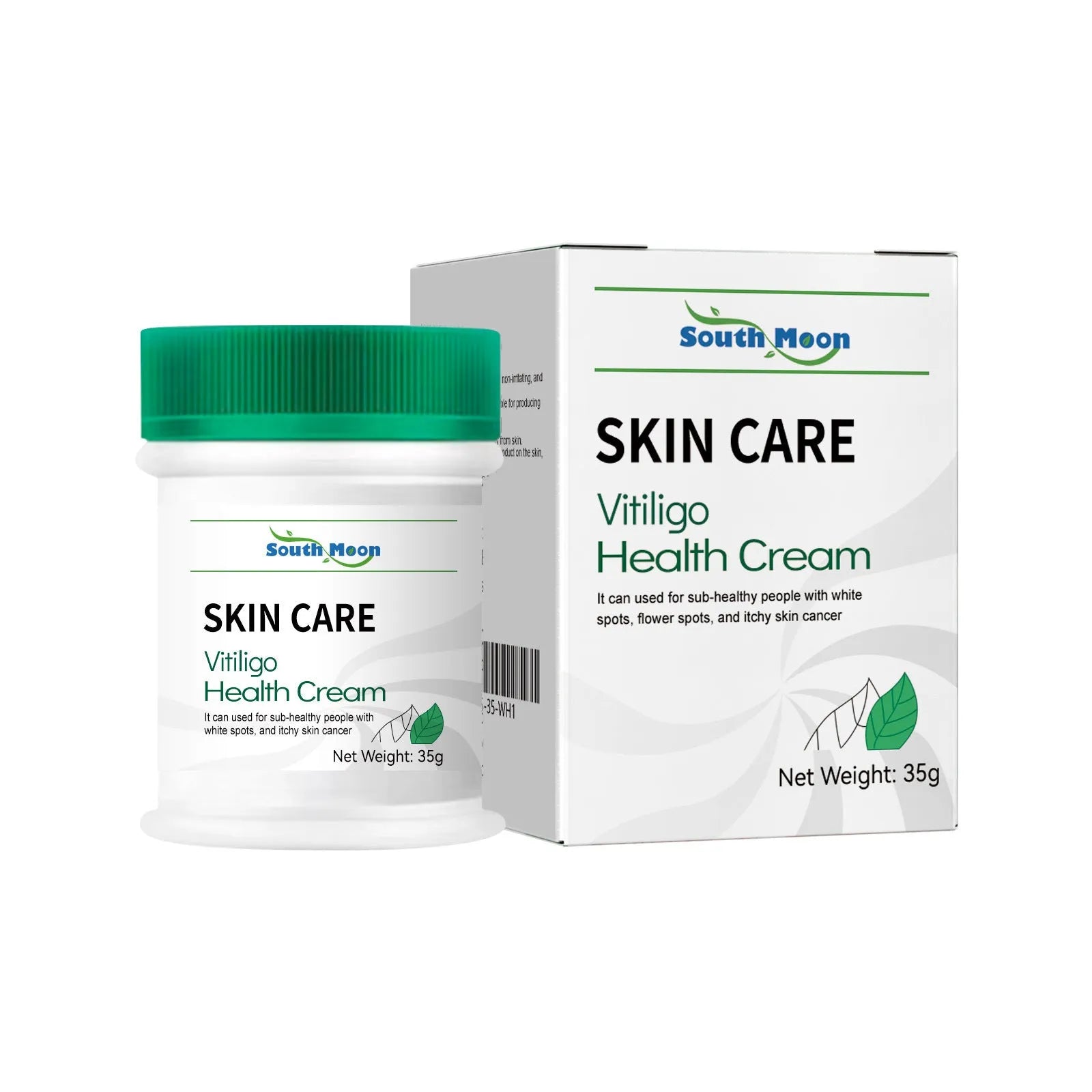 35g body skin care cream jar for orange peel tissue removal and moisturising