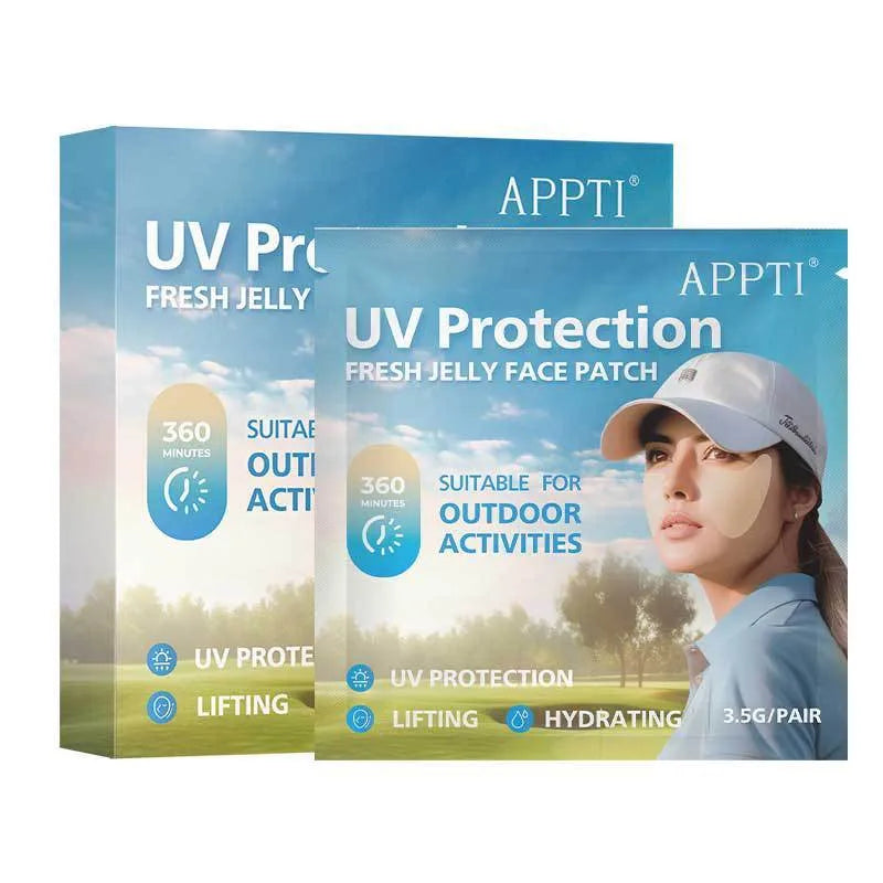 Pack of disposable UV-protection fabric eyes masks for outdoor sports like running and cycling.