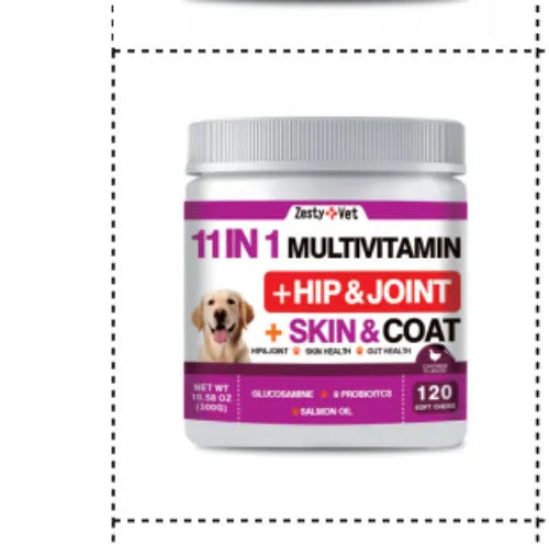 Bottle of 120 health supplement capsules with multiple style options available