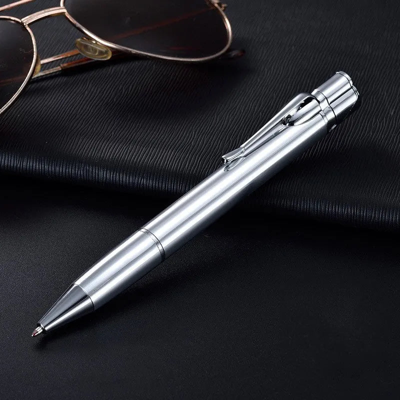 Metal pen lighter with windproof turbo jet flame in multiple colour options