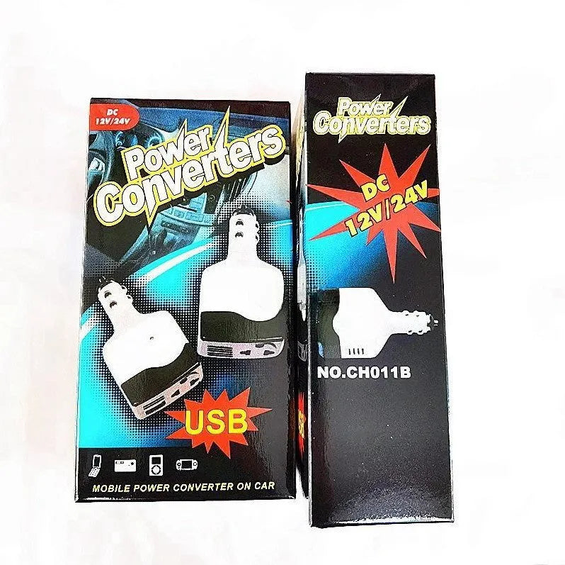 011C model car USB charger adapter for cigarette lighter socket to USB power conversion