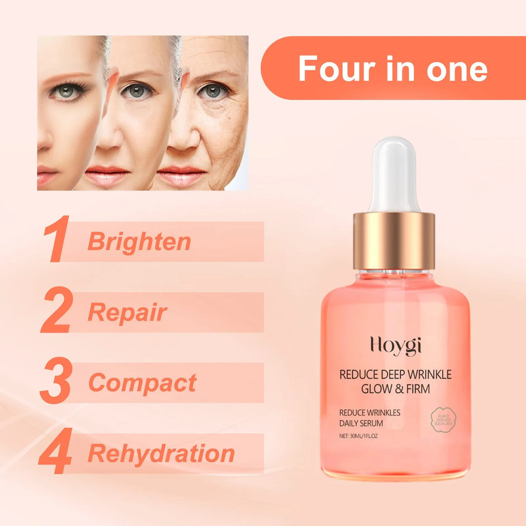 30ml rose essential oil bottle for facial wrinkles and brightening