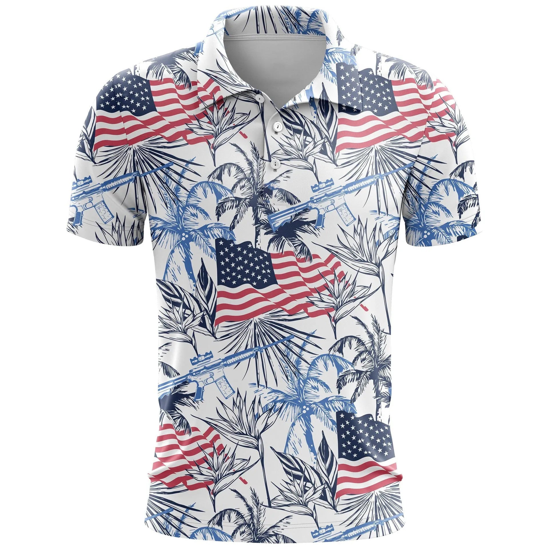 3D printed pattern on a loose fit short sleeve sports top made from bird eye polyester cloth.