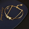 Hetian jade lucky beads bracelet for women with gold inlay, shown in single, double and three bead versions.