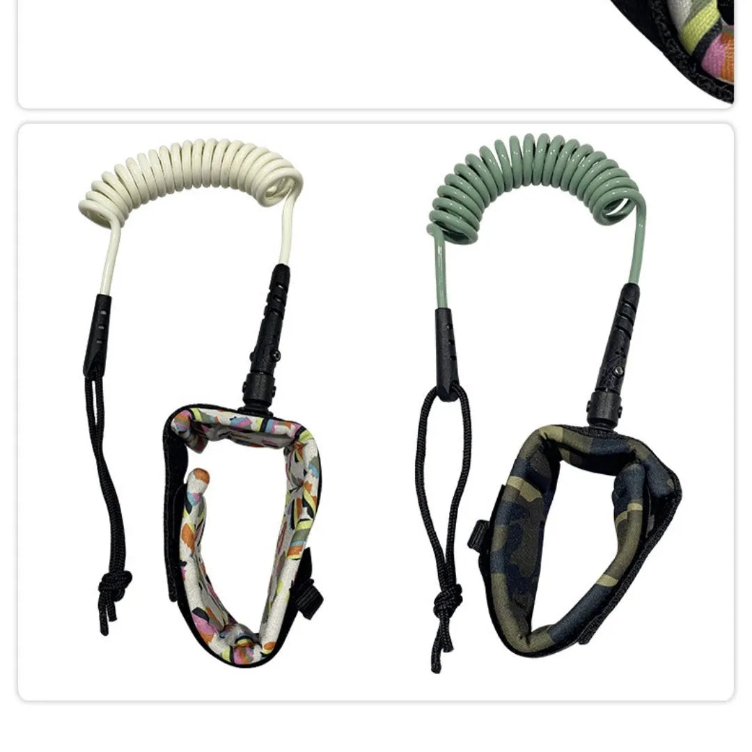 Portable surfboard hand holding rope for home training with high elasticity
