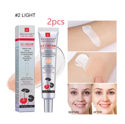 Erborian CC Cream colour correcting makeup tube with Centella Asiatica for waterproof coverage