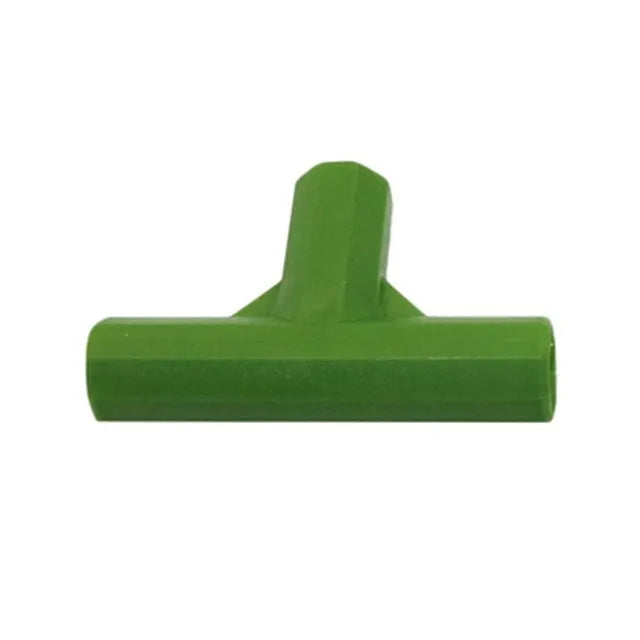 Two piece 11mm PP plant support connector set with three and four way joints for garden stakes