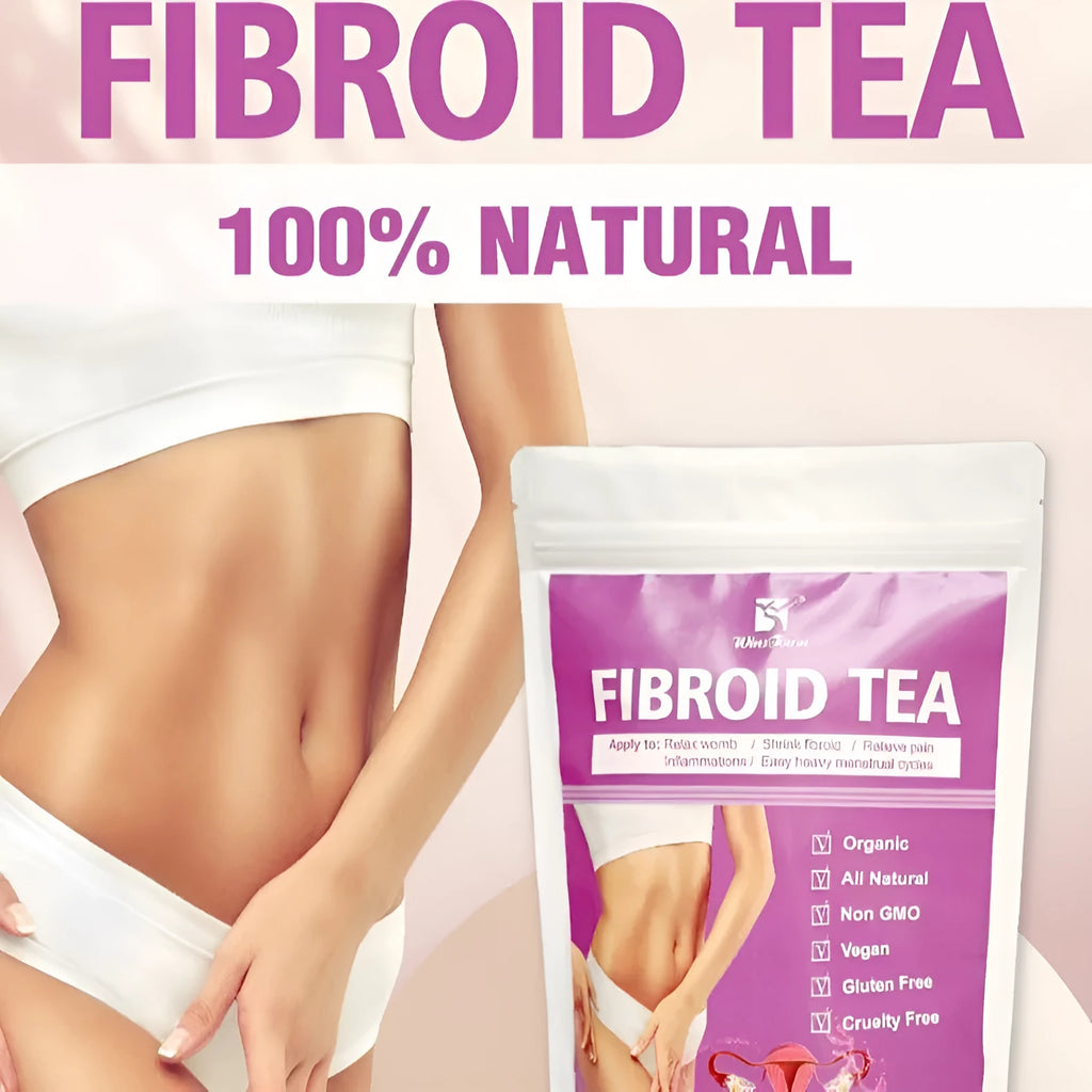 A single pack of C83 Winstown herbal fibroid support tea bags for cold extraction.