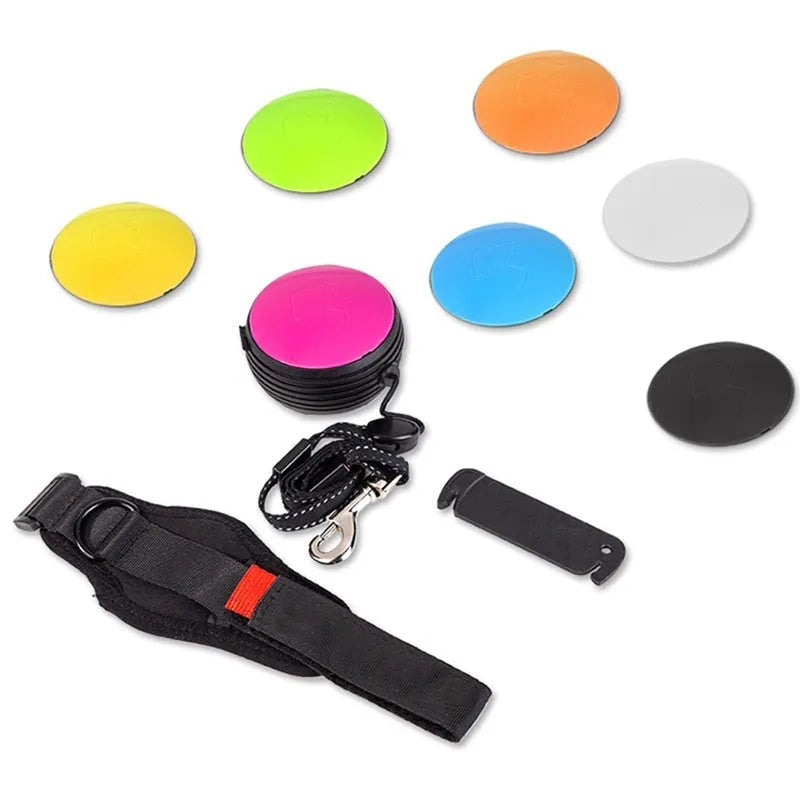 3 metre explosion-proof automatic retractable dog leash in six colour options