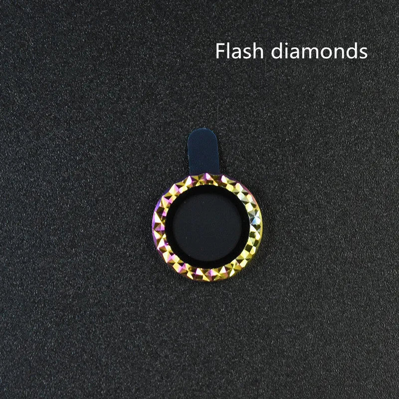 Diamond eagle eye lens protective film in aluminium alloy and tempered glass for Apple iPhone 12 Pro Max in multiple colours