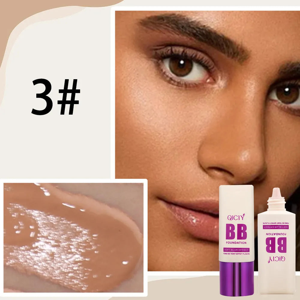 Feeding bottle BB cream liquid foundation and concealer in ten different shades