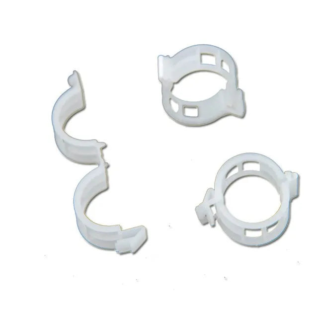 50 plastic garden grafting clips for tomato flowers and plant twigs with smooth injection-moulded surfaces