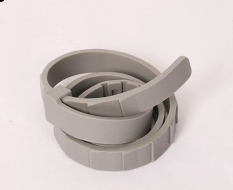 Rainbow plastic flea and anti-lice collar for cats and dogs in two sizes