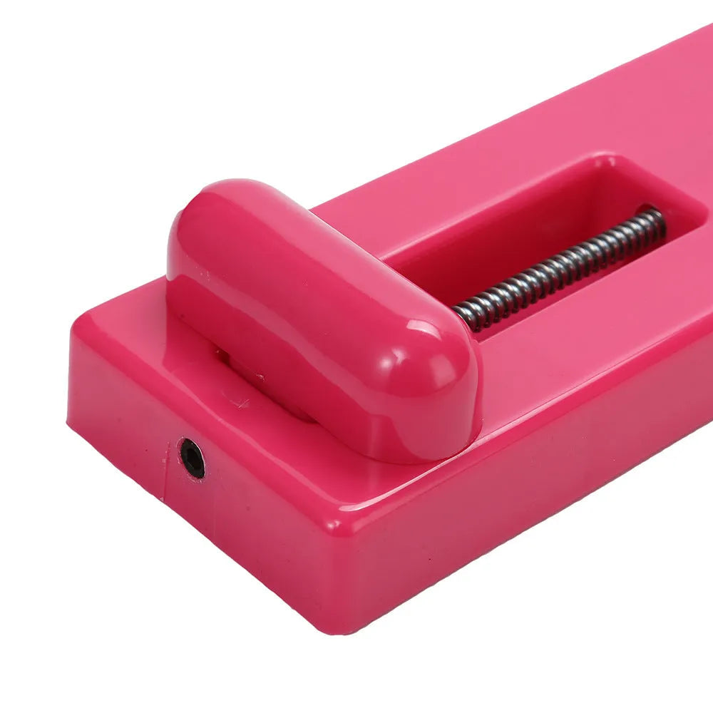 Pink and white ballet foot rotation trainer for instep strengthening and dancer toe flexibility