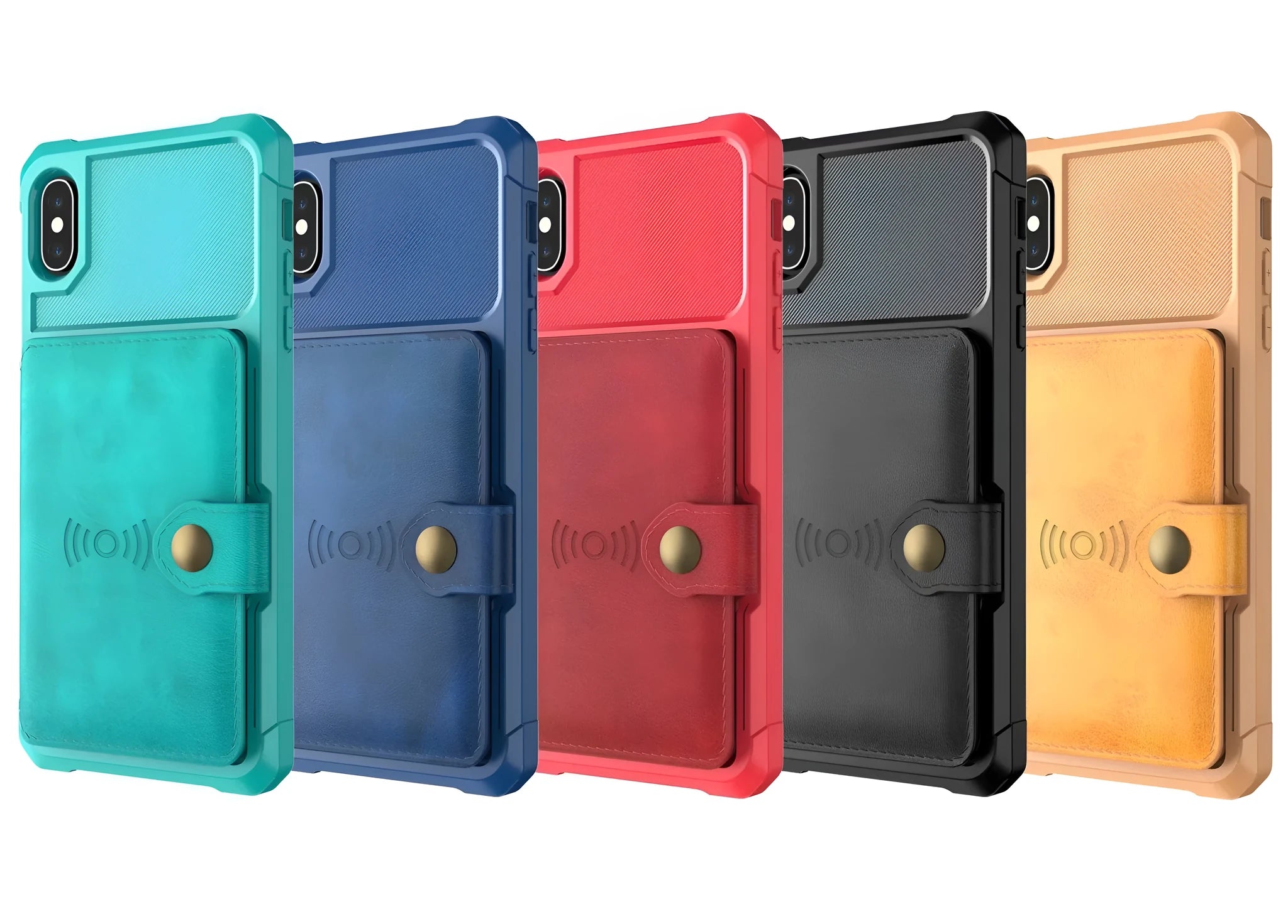 Geometric pattern mobile phone case in various colours for iPhone and Samsung models
