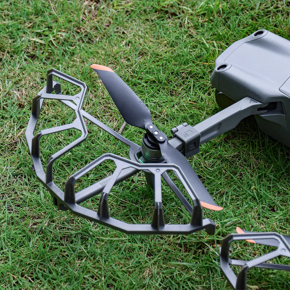 Grey ABS plastic propeller protection ring for DJI Mavic Air 2 and Air 2S drones.