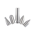 Three-piece alloy steel car dent repair tool set with hook and crowbar designs
