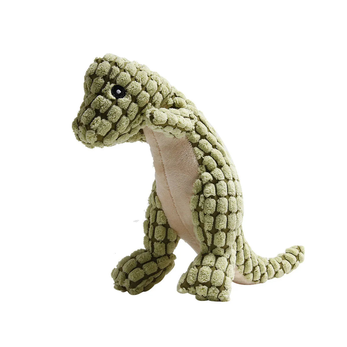 Grey, green, and orange bite-resistant dog toys with sound for training and boredom relief
