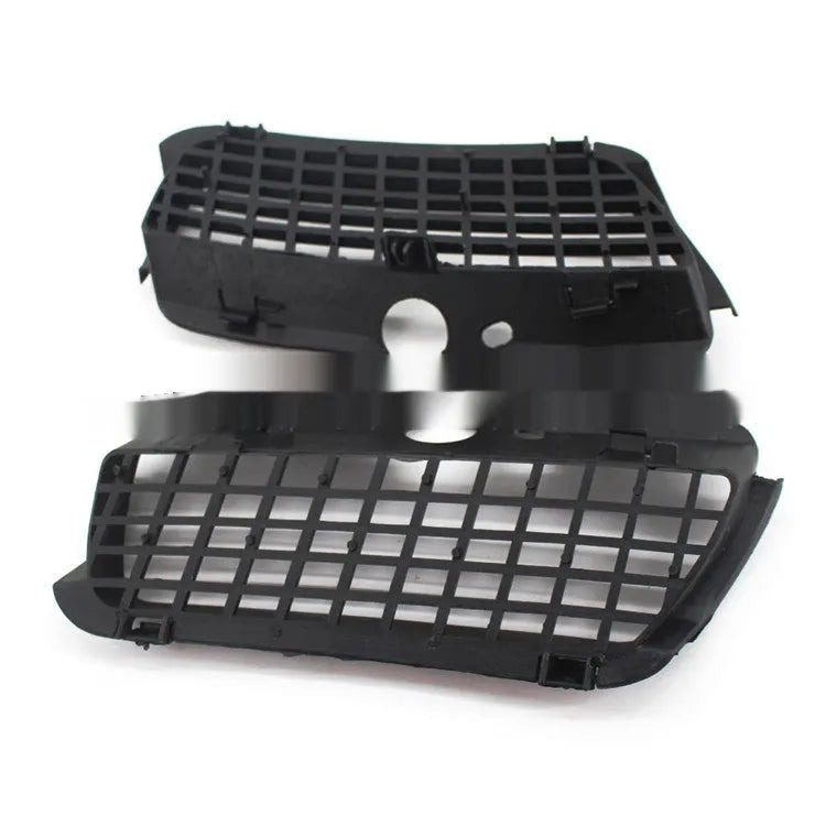 Black ABS plastic fog lamp cover pair for Volkswagen Golf 3 front bumper