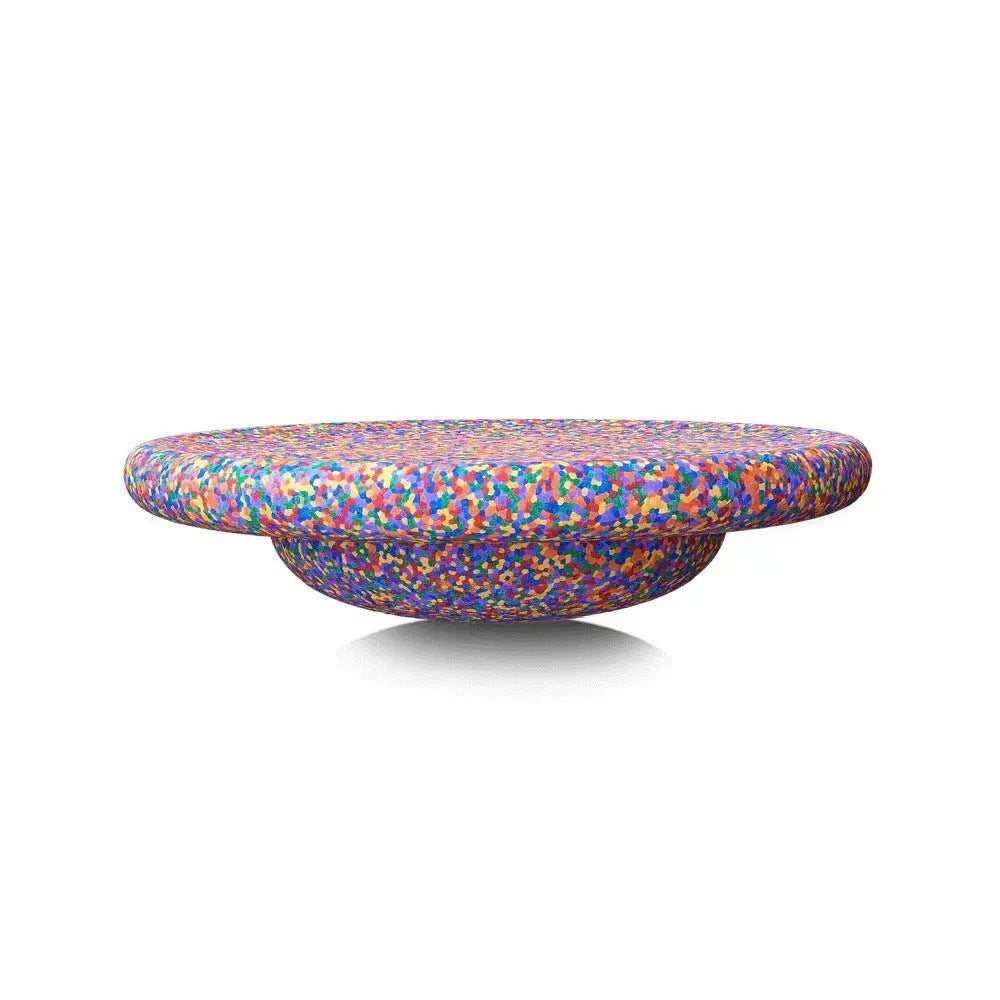 Plastic wood surf balance board for children aged 4-6 years in mixed colour design