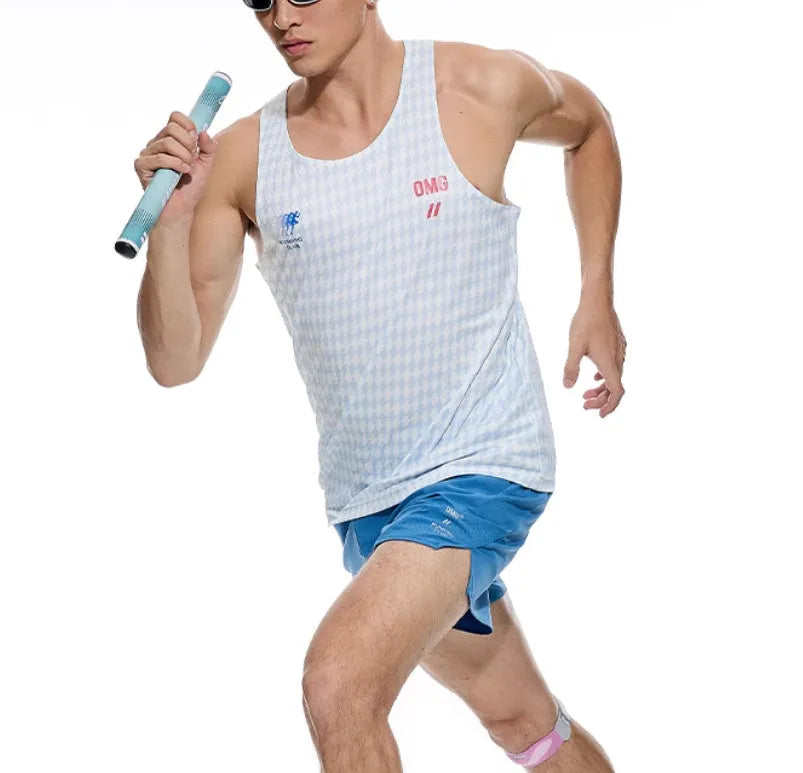 Men's black running shorts with laser-punched stitching detail on the legs.