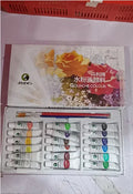 Marley gouache paint set box with 12ml tubes in multiple colour options