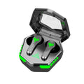 Black N35 gaming Bluetooth wireless in-ear headset with private mold earpieces