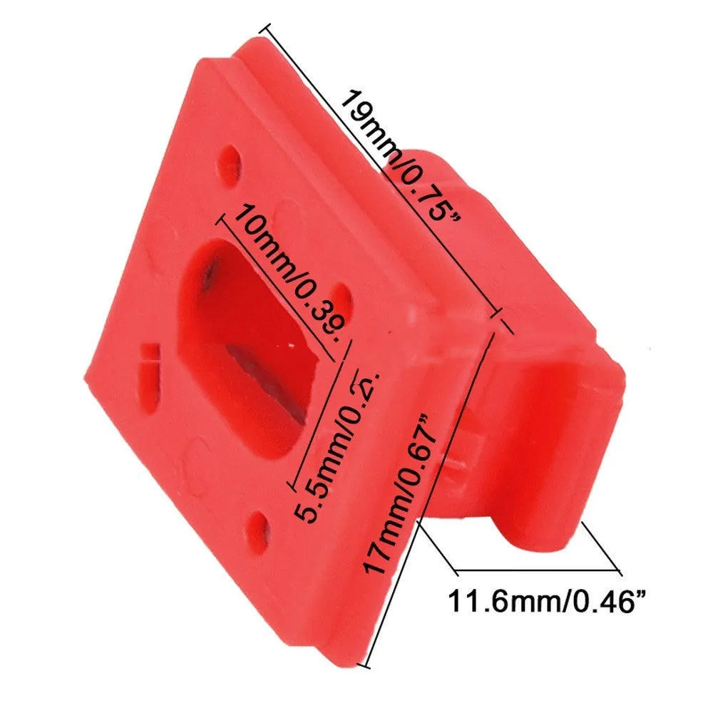 Plastic snap body clip for BMW 3 7 X3 Series E46 door walnut interior trim panel fixing buckle