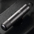Gun grey aluminium alloy car safety hammer with seatbelt cutter on 3M rubber mounting base