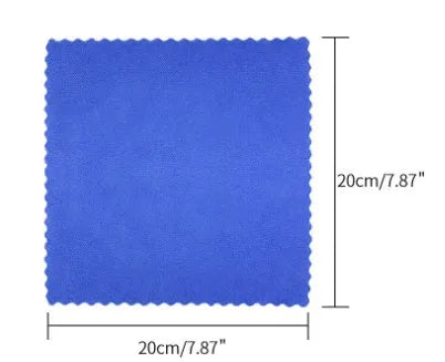 Automotive iron powder rust remover spray bottle with blue square sponge applicator