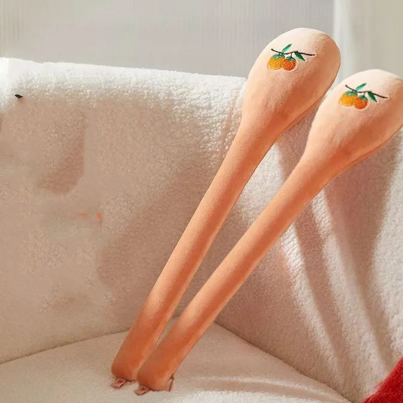 48 cm long back massager stick with zippered flap and wishful shape design for percussion therapy