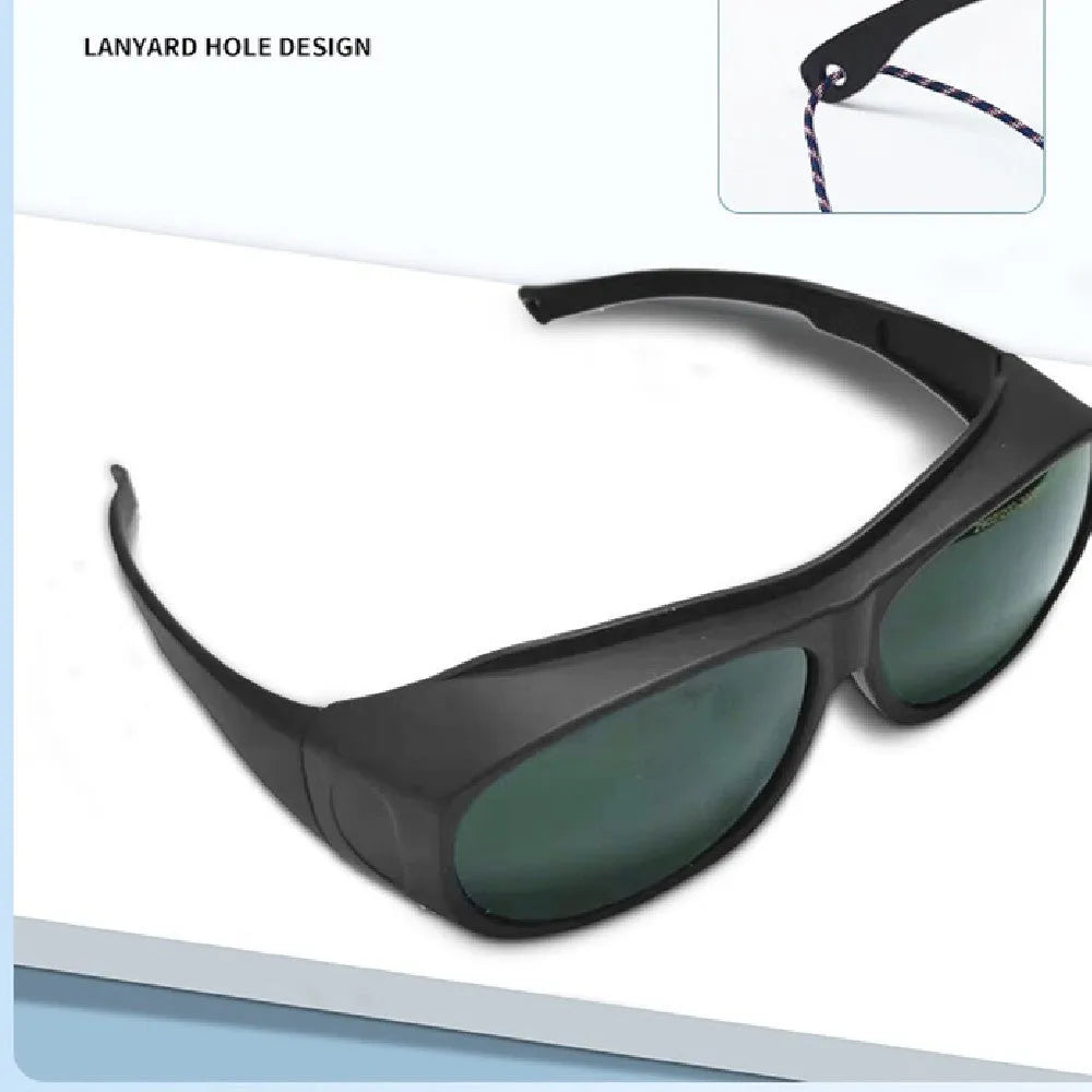 Photon skin rejuvenation laser protection goggles with PC construction for 200-2000nm wavelength coverage