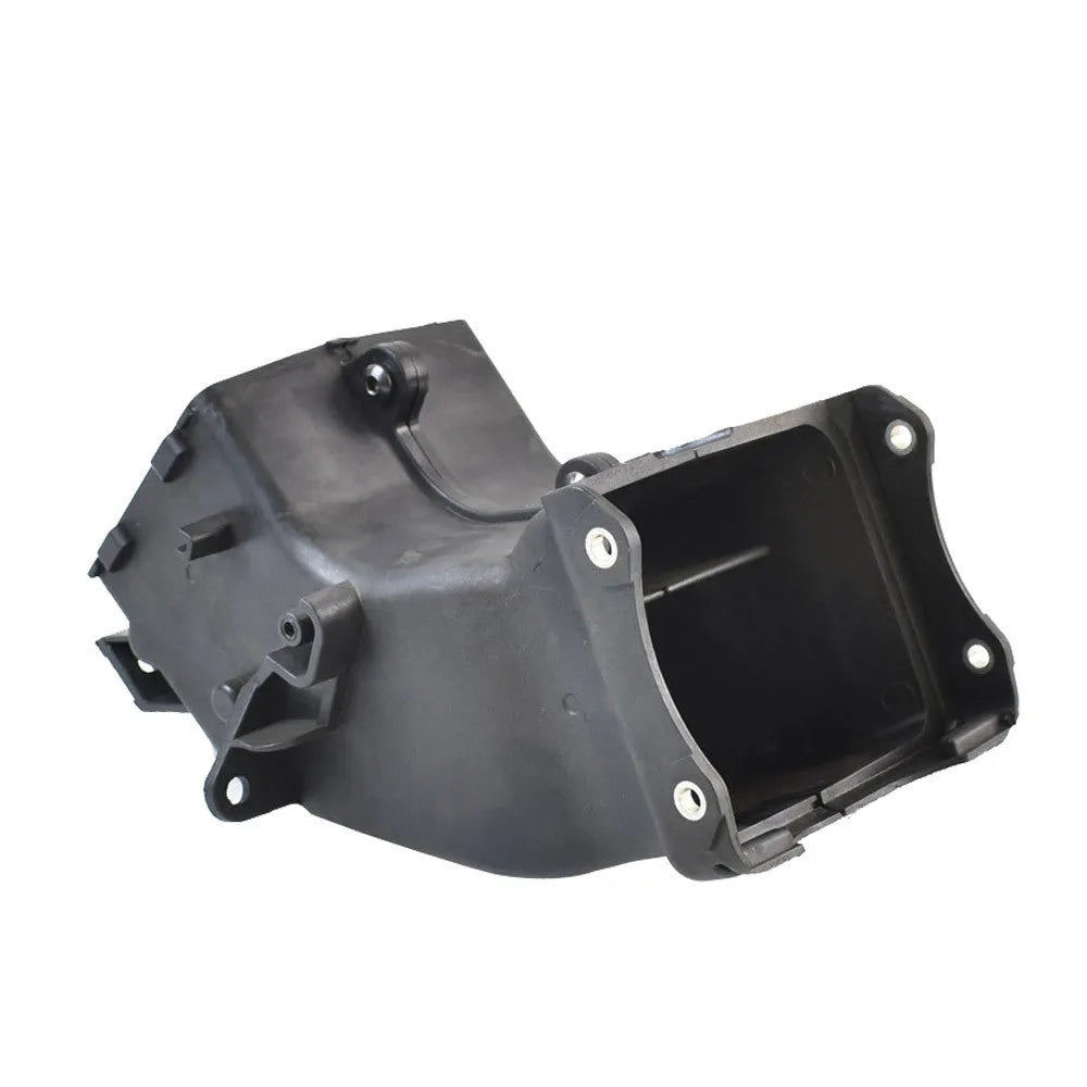Black motorcycle ventilation pipe for Yamaha intake system, dimensions 280mm x 170mm x 160mm