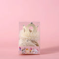 Pet wedding princess crown headdress with adjustable tie in cotton-polyester blend